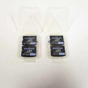 4 OLYMPUS xD-Picture Card 2 M+ 2GB & 2 M+1GB Camera Memory Card  (Fits Fujifilm)